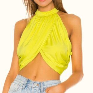 Superdown Emani Wrap Crop Top